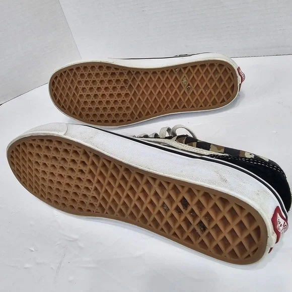 VANS OLD SKOOL SNEAKERS SKATEBOARD SHOES Checkerboard Camo Unisex Mens 6.5 Wom 8 - Picture 7 of 9